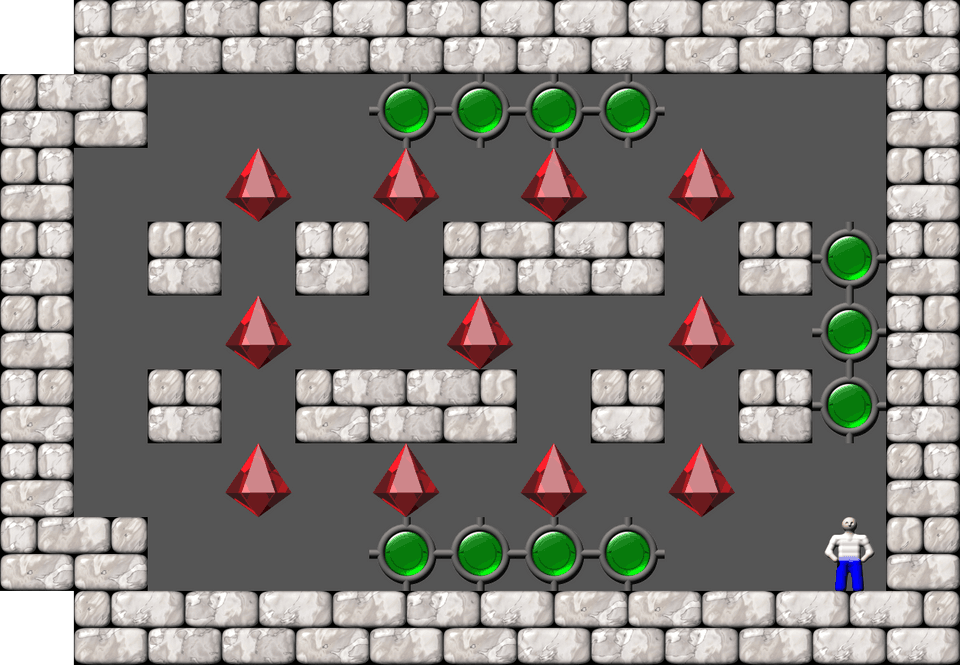 Sokoban Roger Delaporte level 64